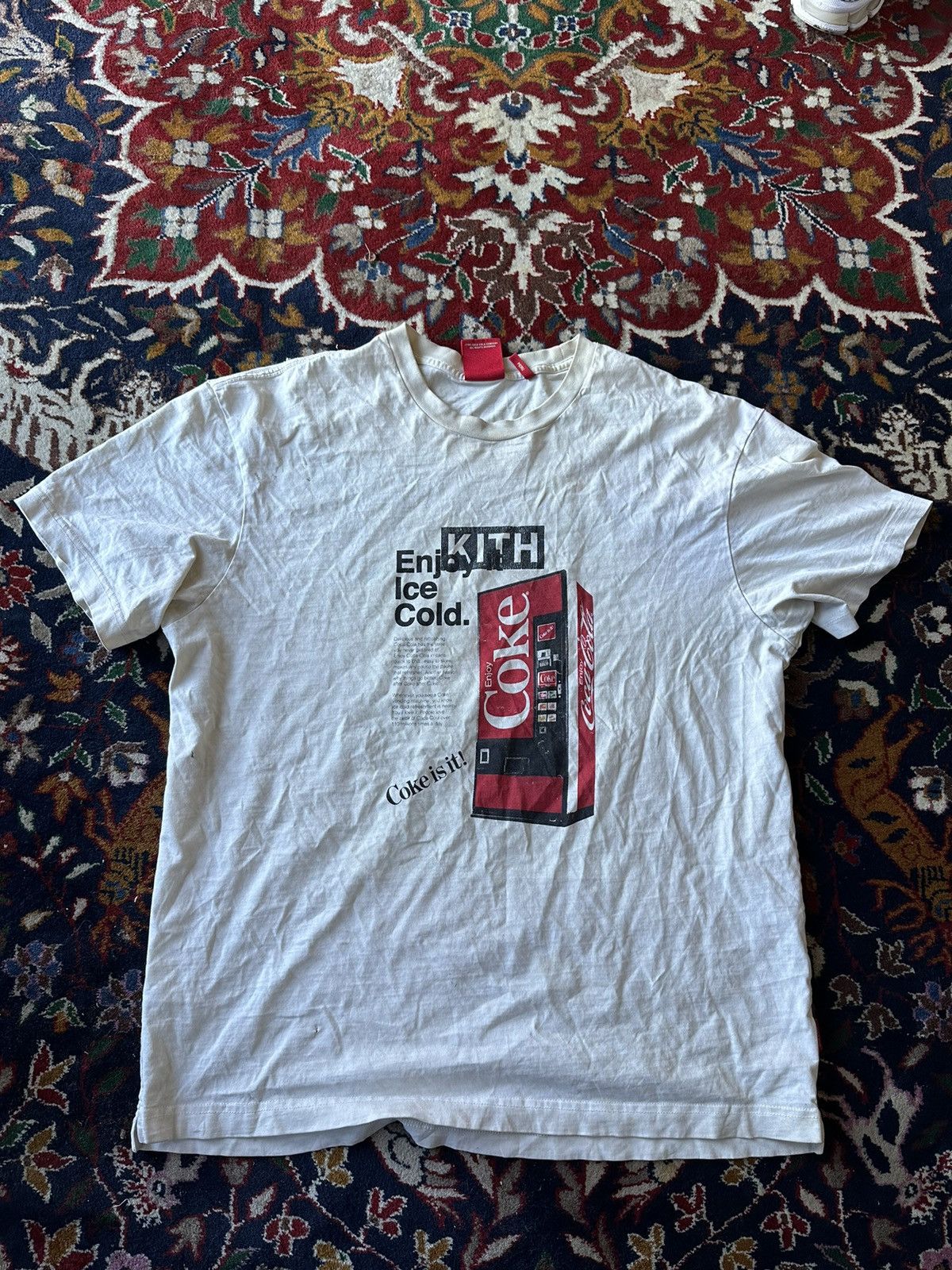 Kith coke coca cola bottle vintage offers tshirt L