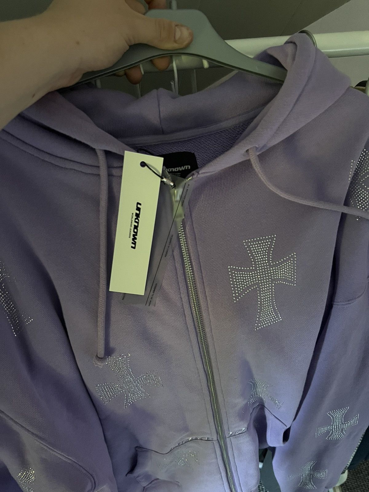 Unknown London Unknown London zip up hoodie Size US XL / EU 56 / 4 - 4 Thumbnail