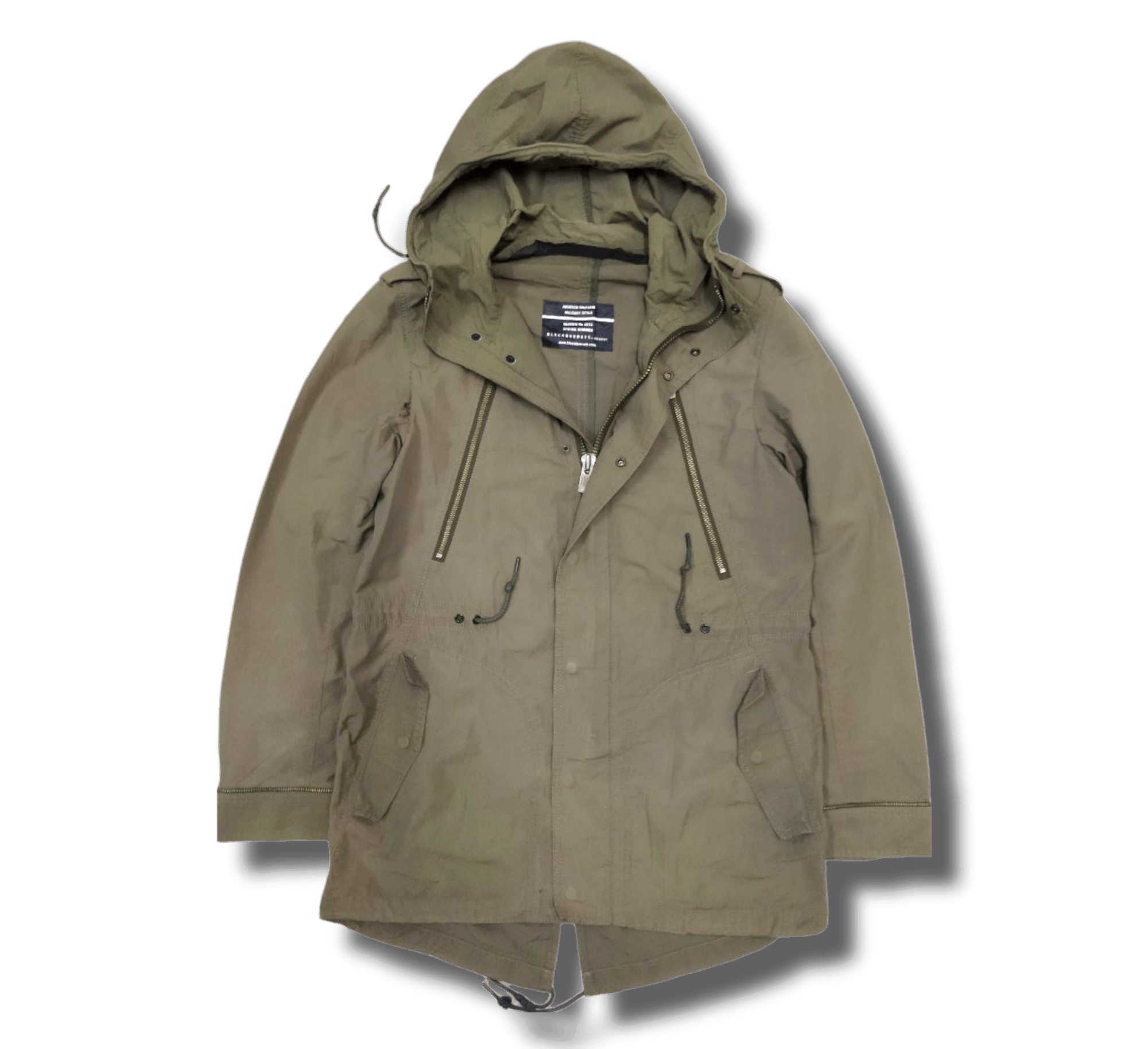 Neil Barrett Rare🔥Aviation Uniform Military Style Spring Summer Parka ...