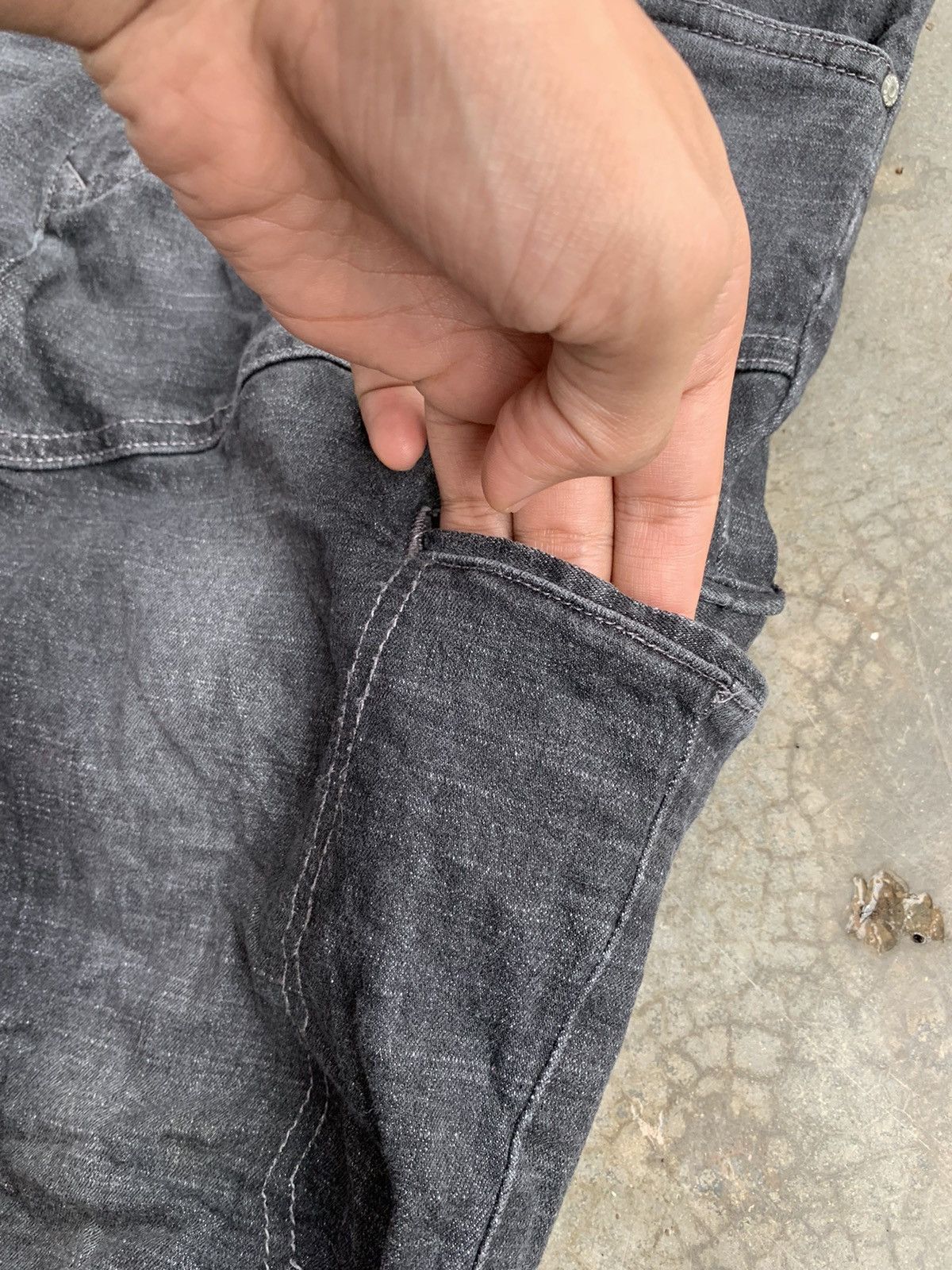 Indigo × Japanese Brand JapaneseBrand Fieldcore Indigo Patchwork Sashiko Cargo Pant Size US 32 / EU 48 - 3 Thumbnail