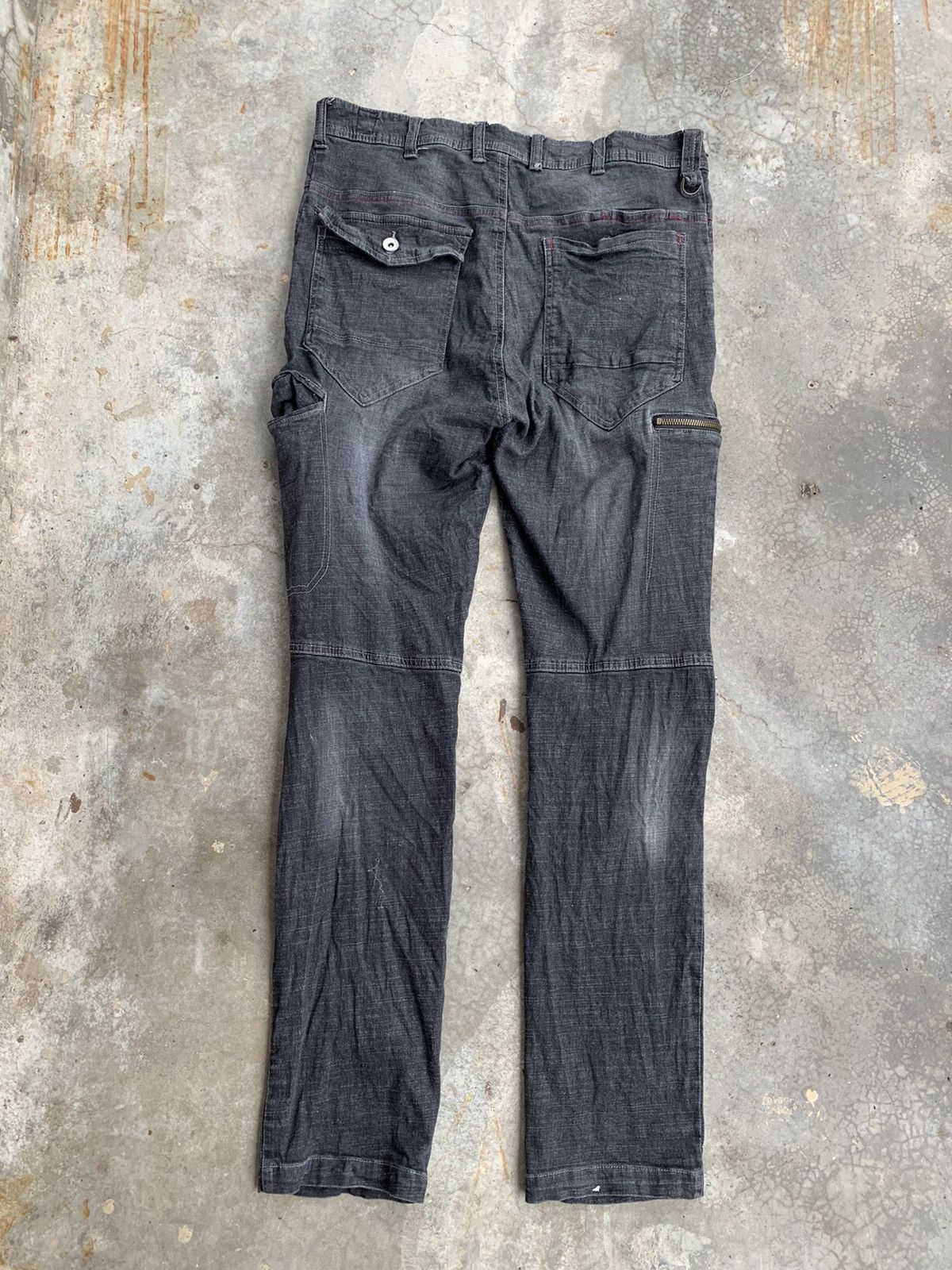 Indigo × Japanese Brand JapaneseBrand Fieldcore Indigo Patchwork Sashiko Cargo Pant Size US 32 / EU 48 - 5 Thumbnail