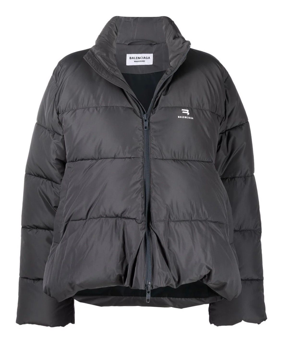 Pre-owned Balenciaga Oversized Puffer Jacket In Black