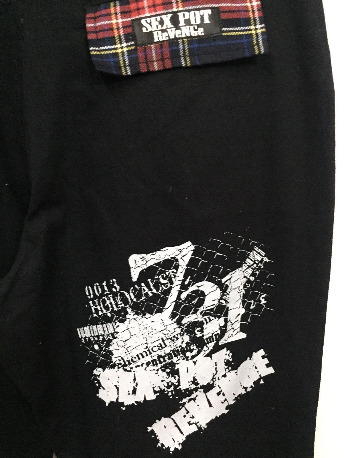 A.F.F.A. Iconic Sex Pot Revenge 🇯🇵 Bondage Tartan Goth Bondage Pants Size US 30 / EU 46 - 5 Thumbnail