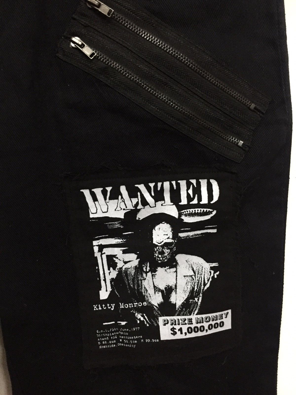 A.F.F.A. Iconic Sex Pot Revenge 🇯🇵 Bondage Tartan Goth Bondage Pants Size US 30 / EU 46 - 3 Thumbnail