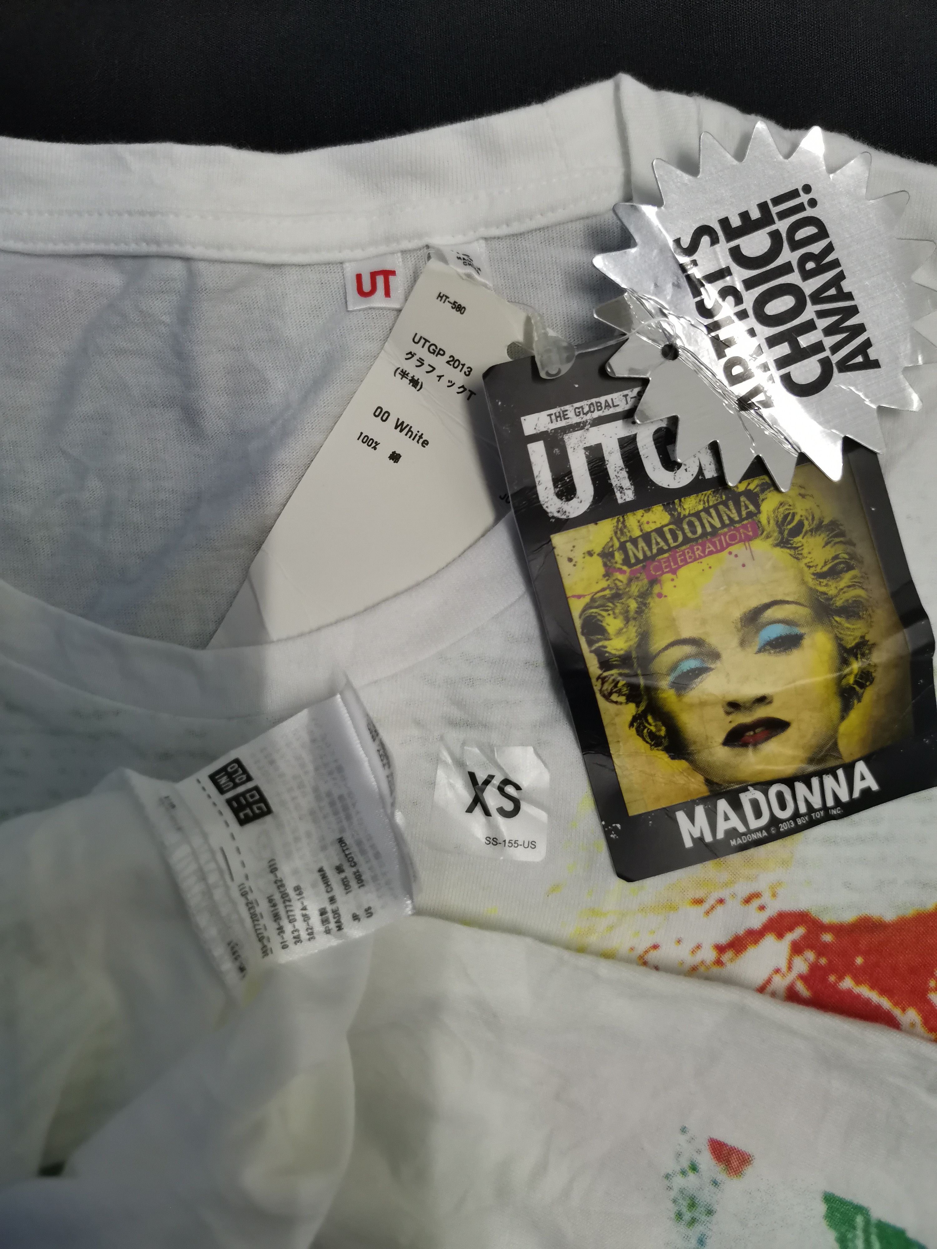 Hypebeast Madonna Celebration Paint Japan Designer Tee Rare Size US XS / EU 42 / 0 - 3 Thumbnail