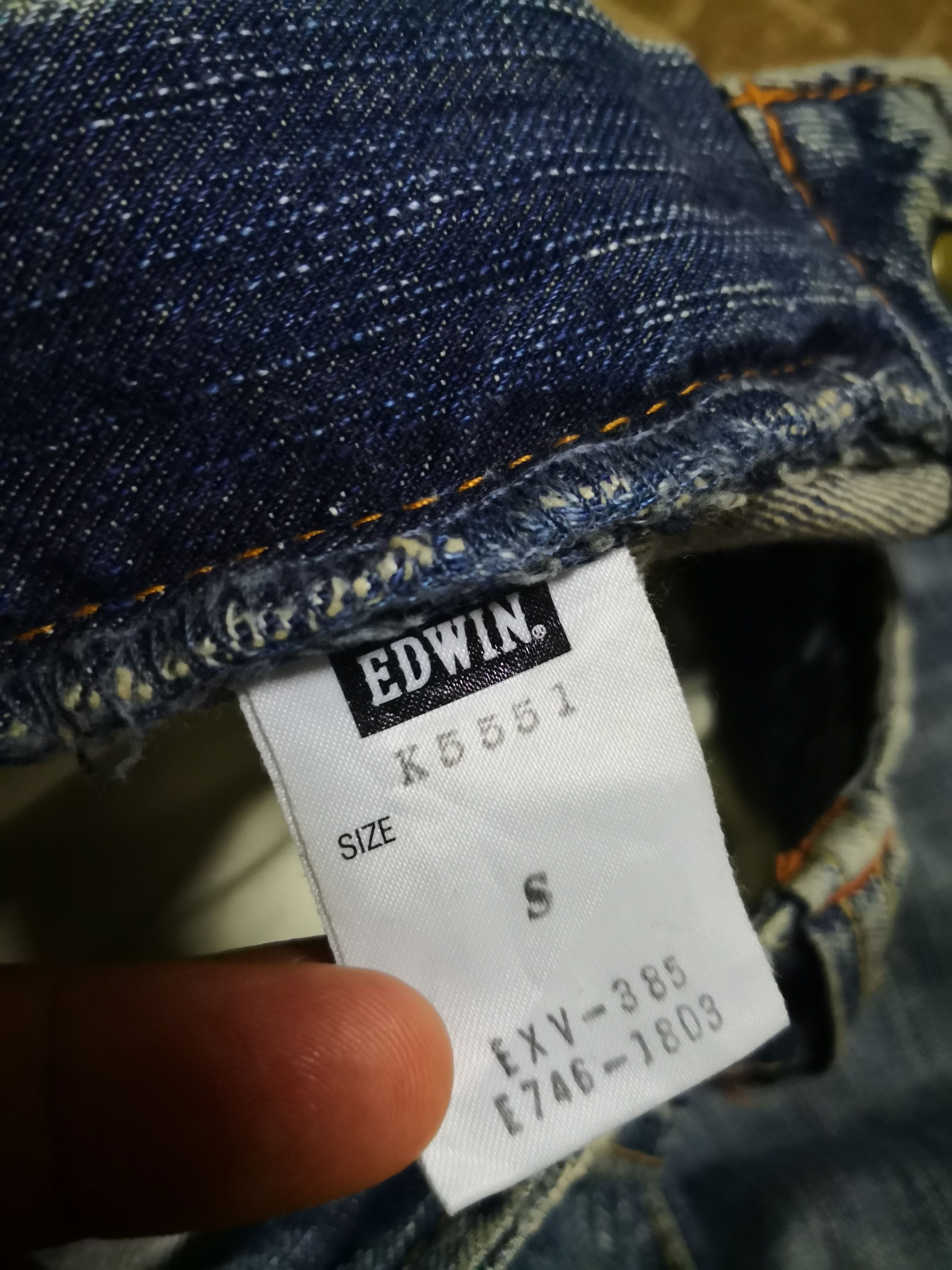 Edwin Edwin Bush Pant Denim Size US 29 - 10 Thumbnail