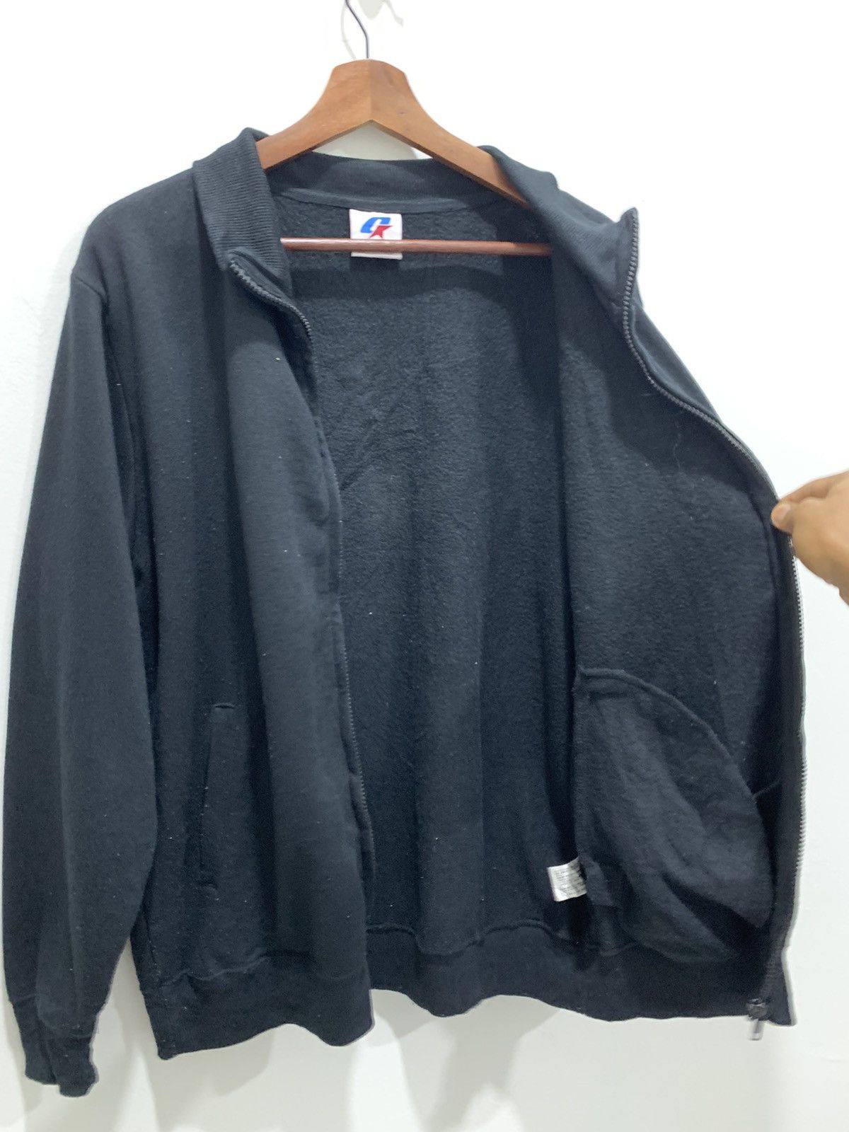 Haze × Japanese Brand Longboard Surf Zipper Big Logo Backfront Diamond Sweatshirt Size US L / EU 52-54 / 3 - 9 Thumbnail
