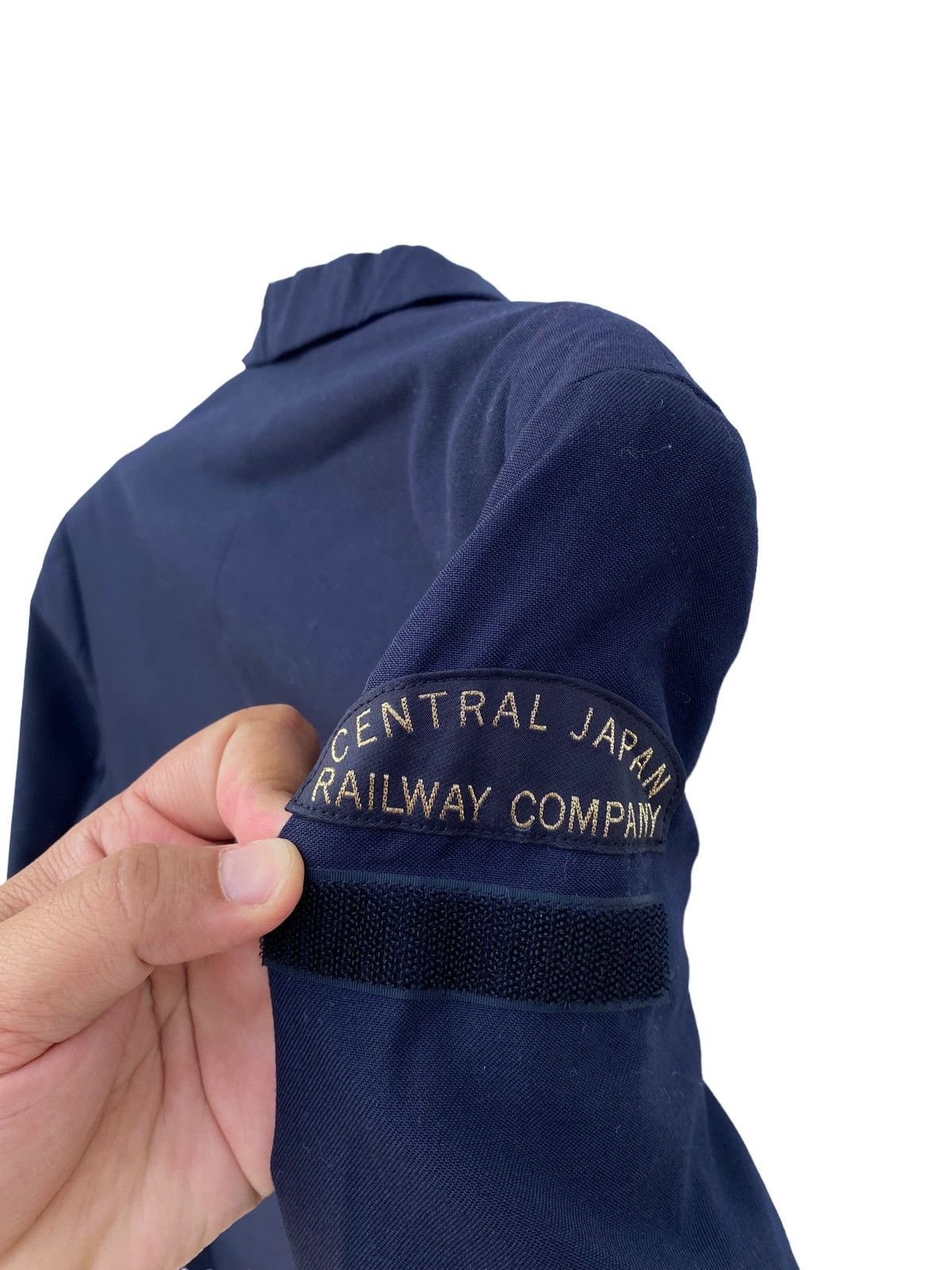 Yohji Yamamoto Vintage Yohji Yamamoto Colaboration With Railways Company Size 38R - 4 Thumbnail