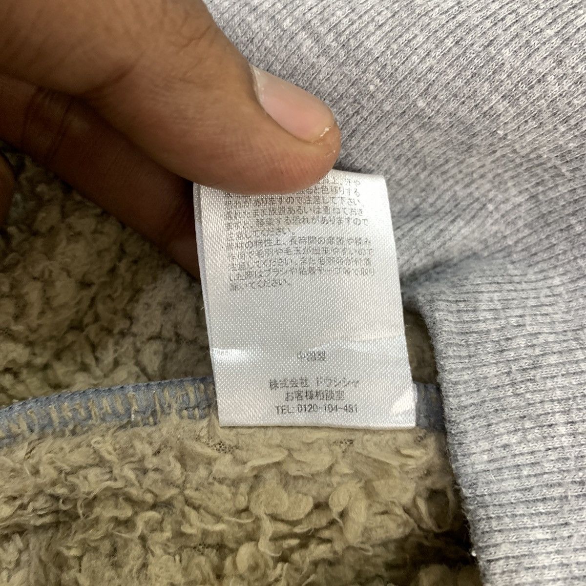 Japanese Brand × Polo Ralph Lauren KAEPA POLO Bear Embroidery Logo Shearling Inside Sweatshirt Size US L / EU 52-54 / 3 - 16 Thumbnail
