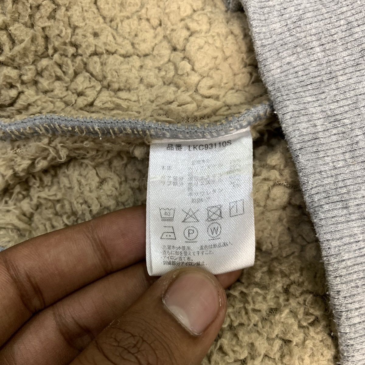 Japanese Brand × Polo Ralph Lauren KAEPA POLO Bear Embroidery Logo Shearling Inside Sweatshirt Size US L / EU 52-54 / 3 - 15 Thumbnail