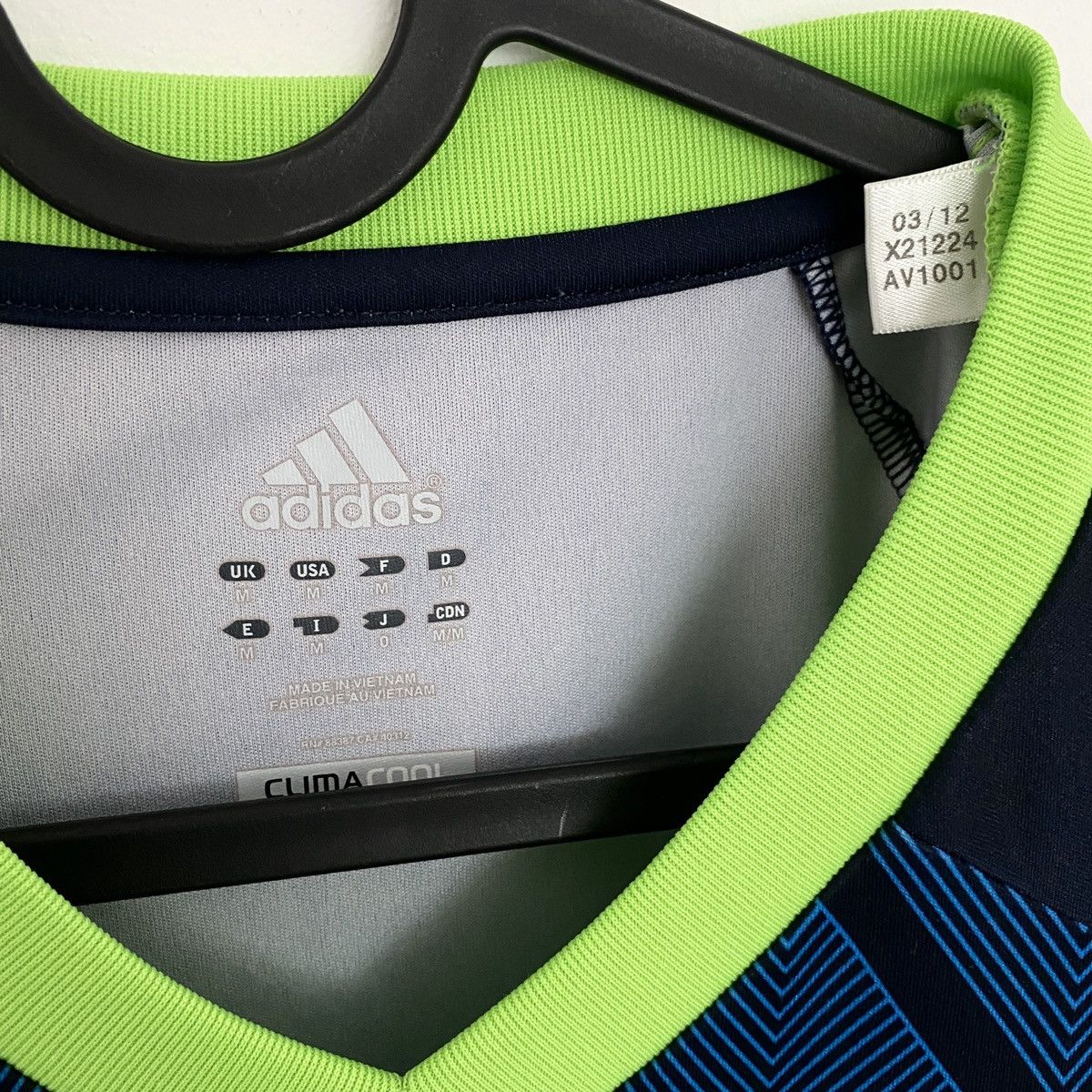 Adidas 2012 Ajax Adidas Away Soccer Jersey Size US M / EU 48-50 / 2 - 5 Thumbnail