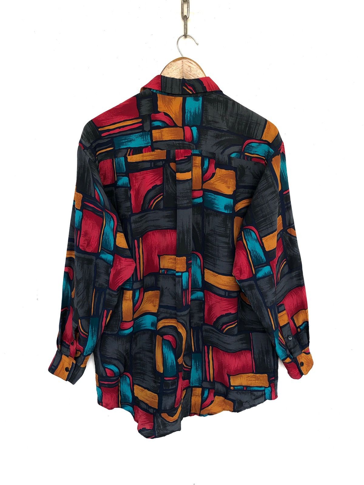 Art Comes First Repulse Bay 🇯🇵 Color Block Patchwork Baroque Shirt Size US M / EU 48-50 / 2 - 3 Thumbnail