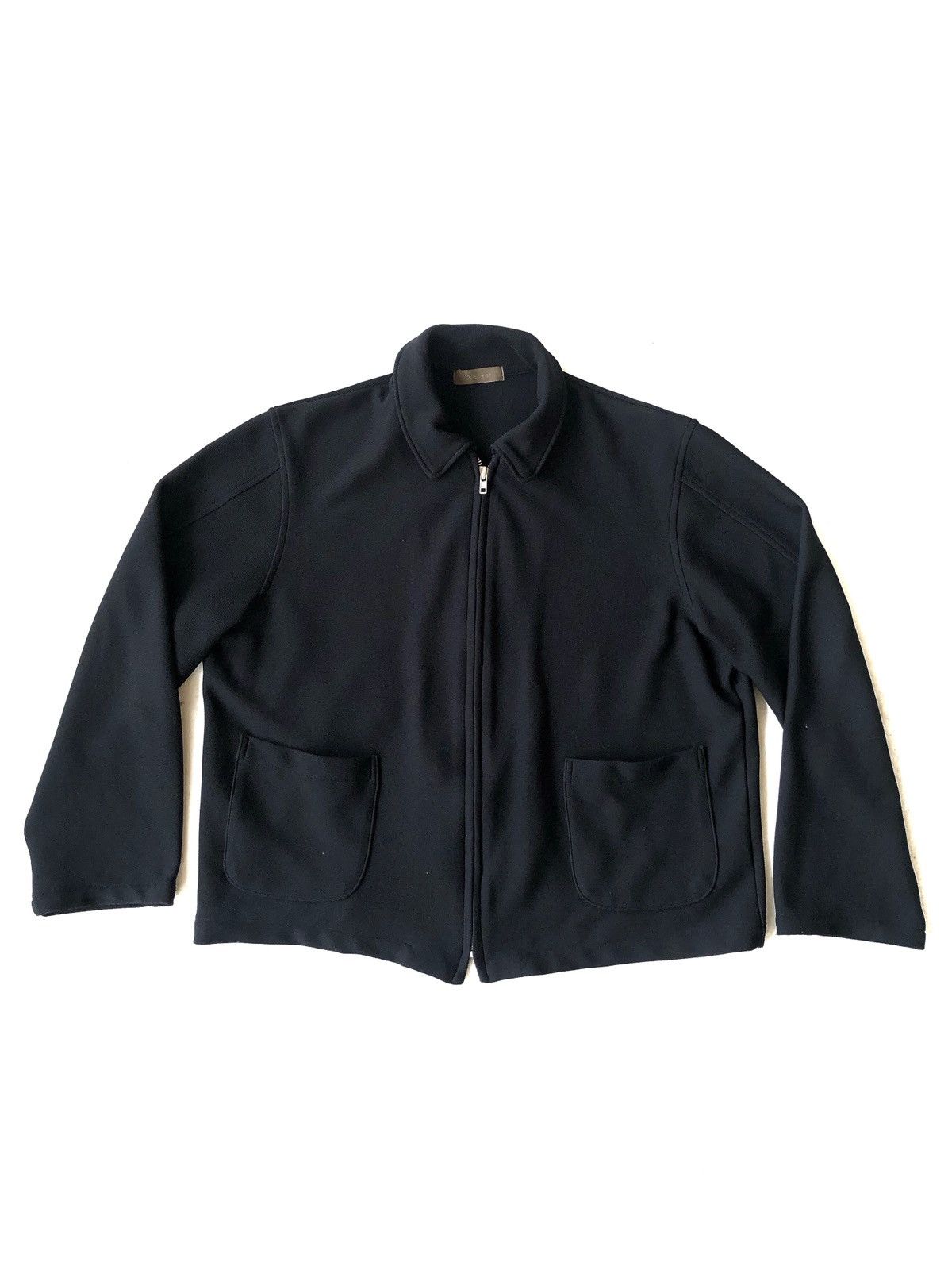 Yohji Yamamoto Vintage Yohji Yamamoto Minimal Oversized Blouson Jacket Size US M / EU 48-50 / 2 - 6 Thumbnail
