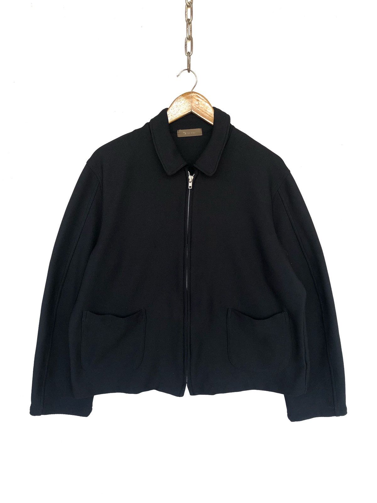 Yohji Yamamoto Vintage Yohji Yamamoto Minimal Oversized Blouson Jacket Size US M / EU 48-50 / 2 - 2 Thumbnail