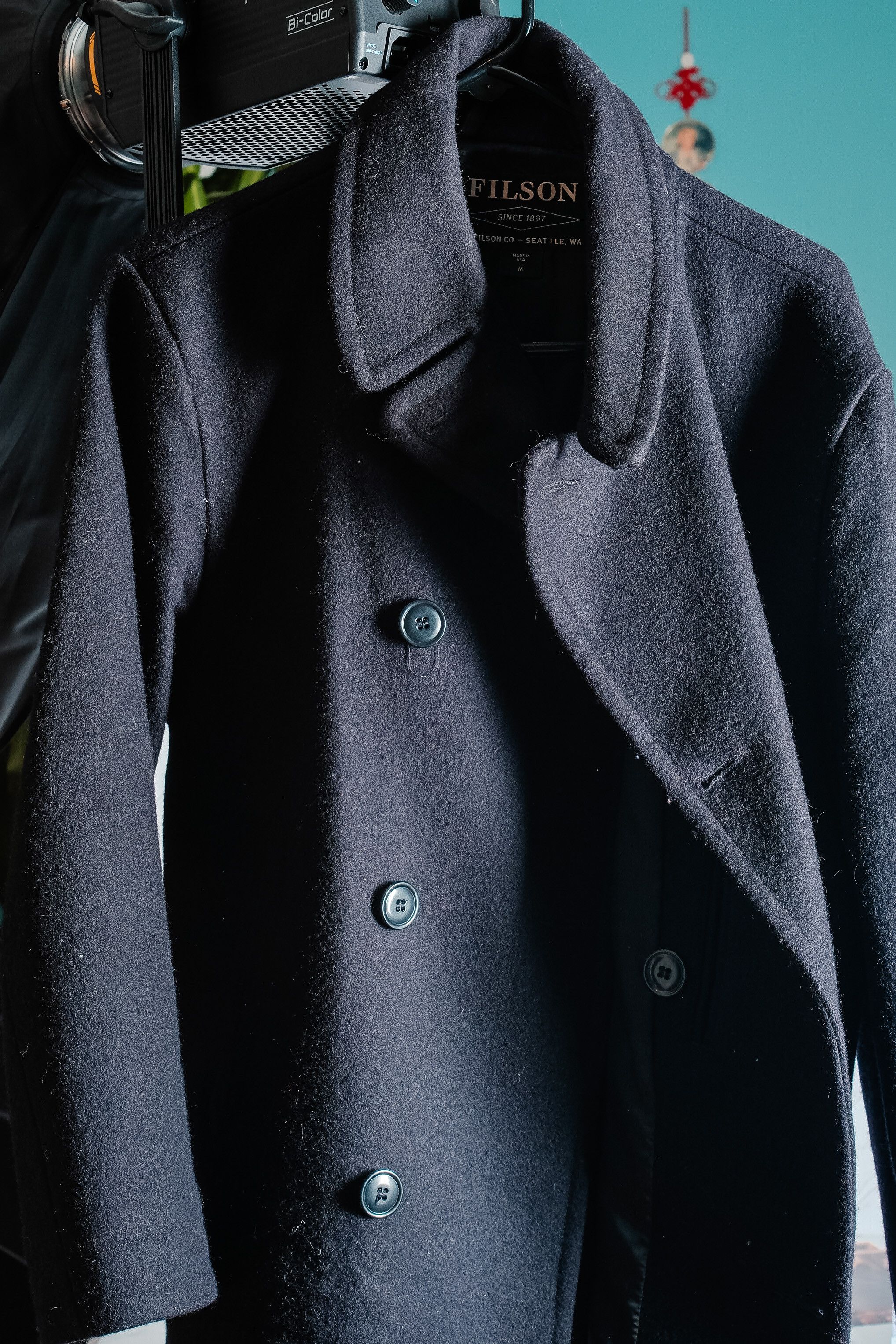 Filson Filson Mackinaw Wool Peacoat Grailed