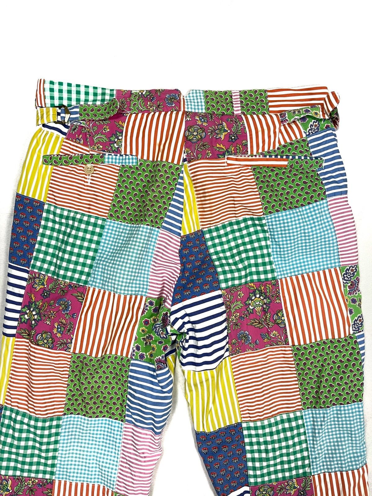 Polo Ralph Lauren Polo ralph lauren patchwork design with side buckle Size US 32 / EU 48 - 4 Thumbnail