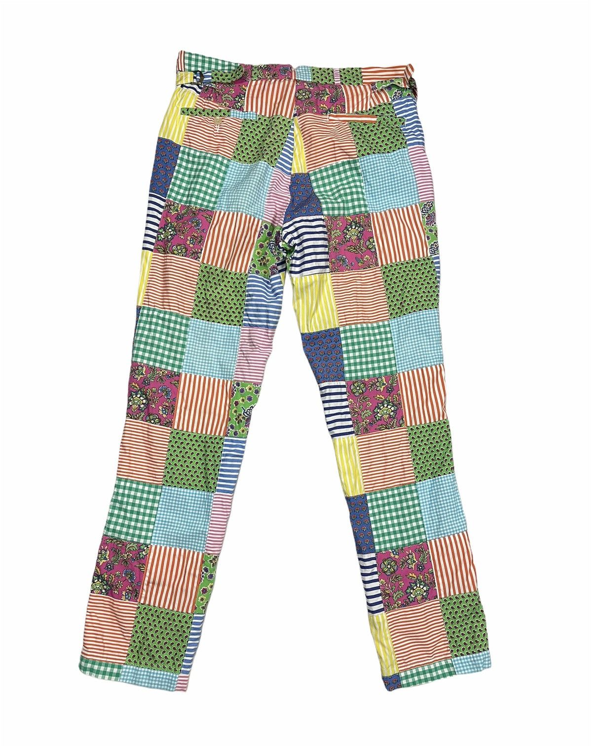 Polo Ralph Lauren Polo ralph lauren patchwork design with side buckle Size US 32 / EU 48 - 2 Thumbnail