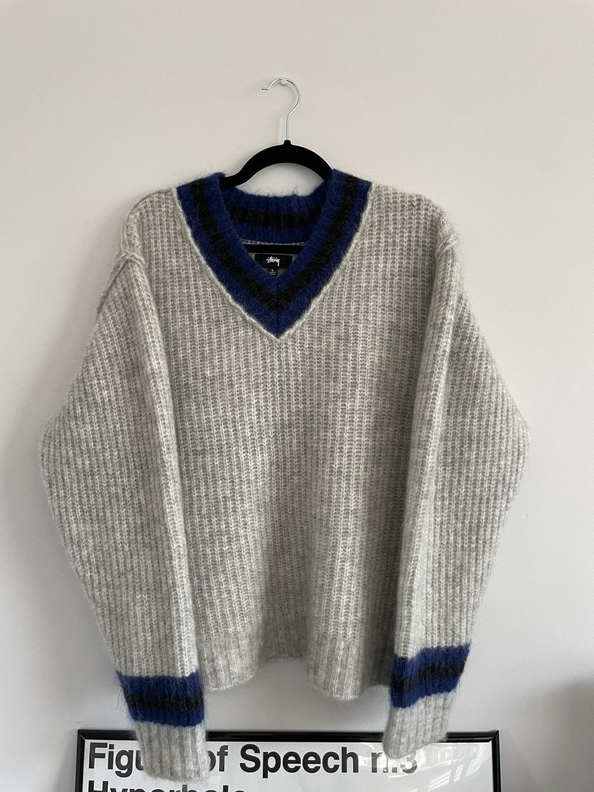 Stussy Stussy Mohair Tennis Sweater | Grailed