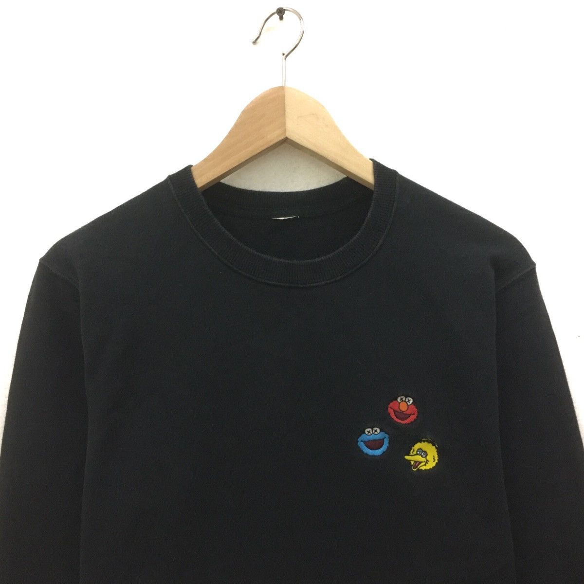 Cartoon Network × Kaws SESAME STREET Sweatshirt Elmo Cookie Monster Big Bird Size US S / EU 44-46 / 1 - 4 Thumbnail