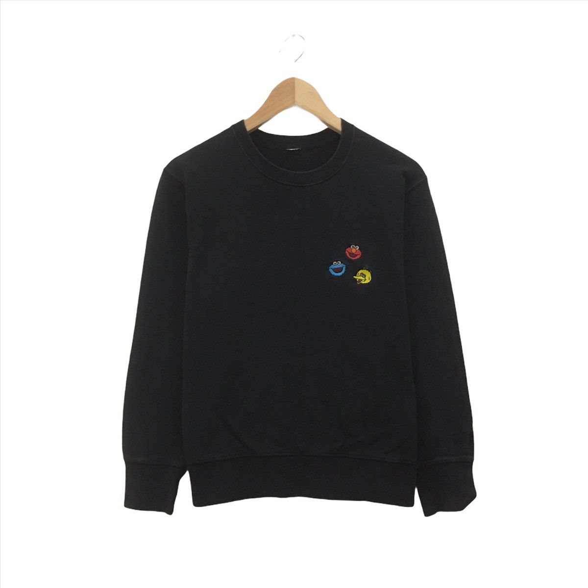 Cartoon Network × Kaws SESAME STREET Sweatshirt Elmo Cookie Monster Big Bird Size US S / EU 44-46 / 1 - 2 Thumbnail