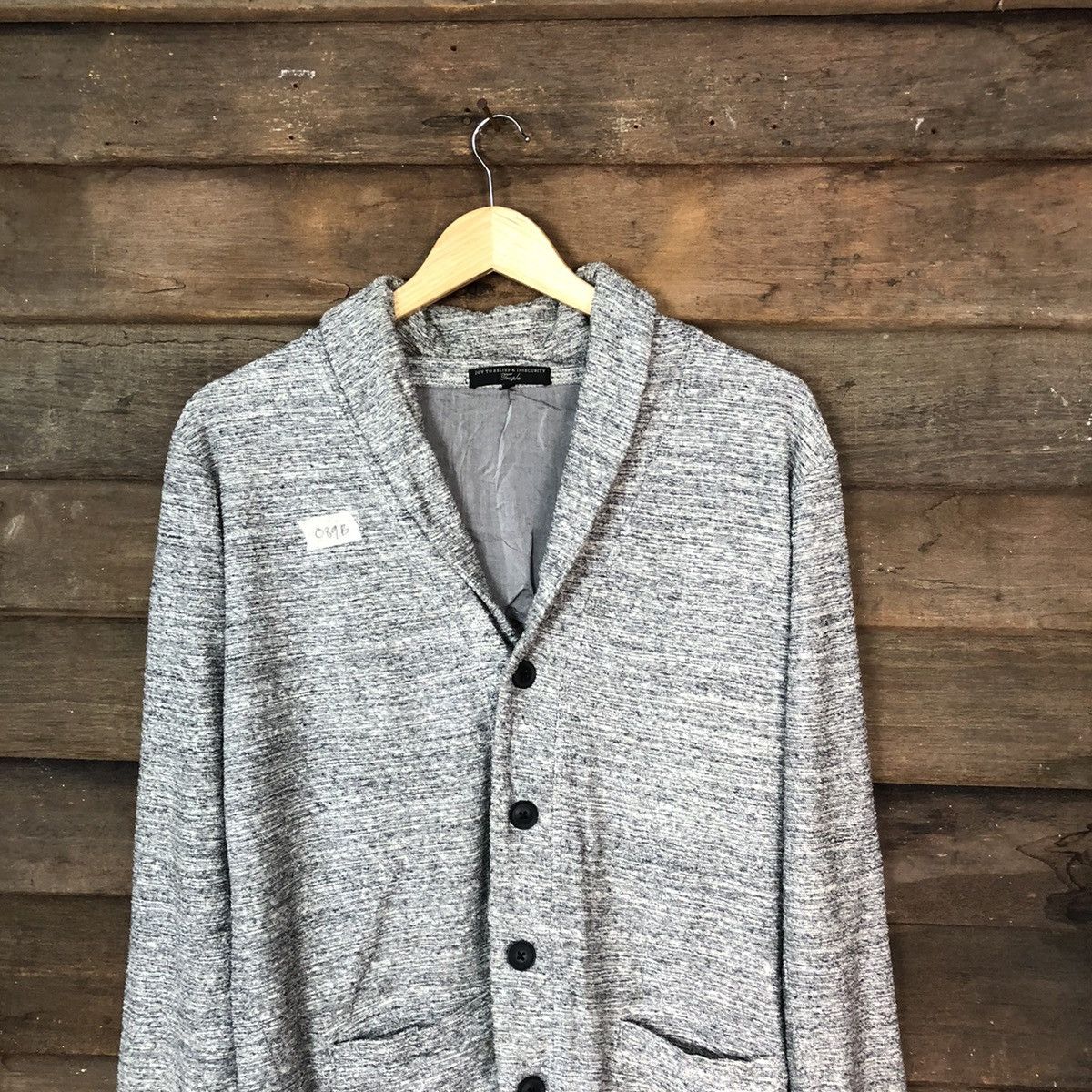 Japanese Brand Traply Grey japan knitwear Cardigan #089B Size US M / EU 48-50 / 2 - 2 Thumbnail