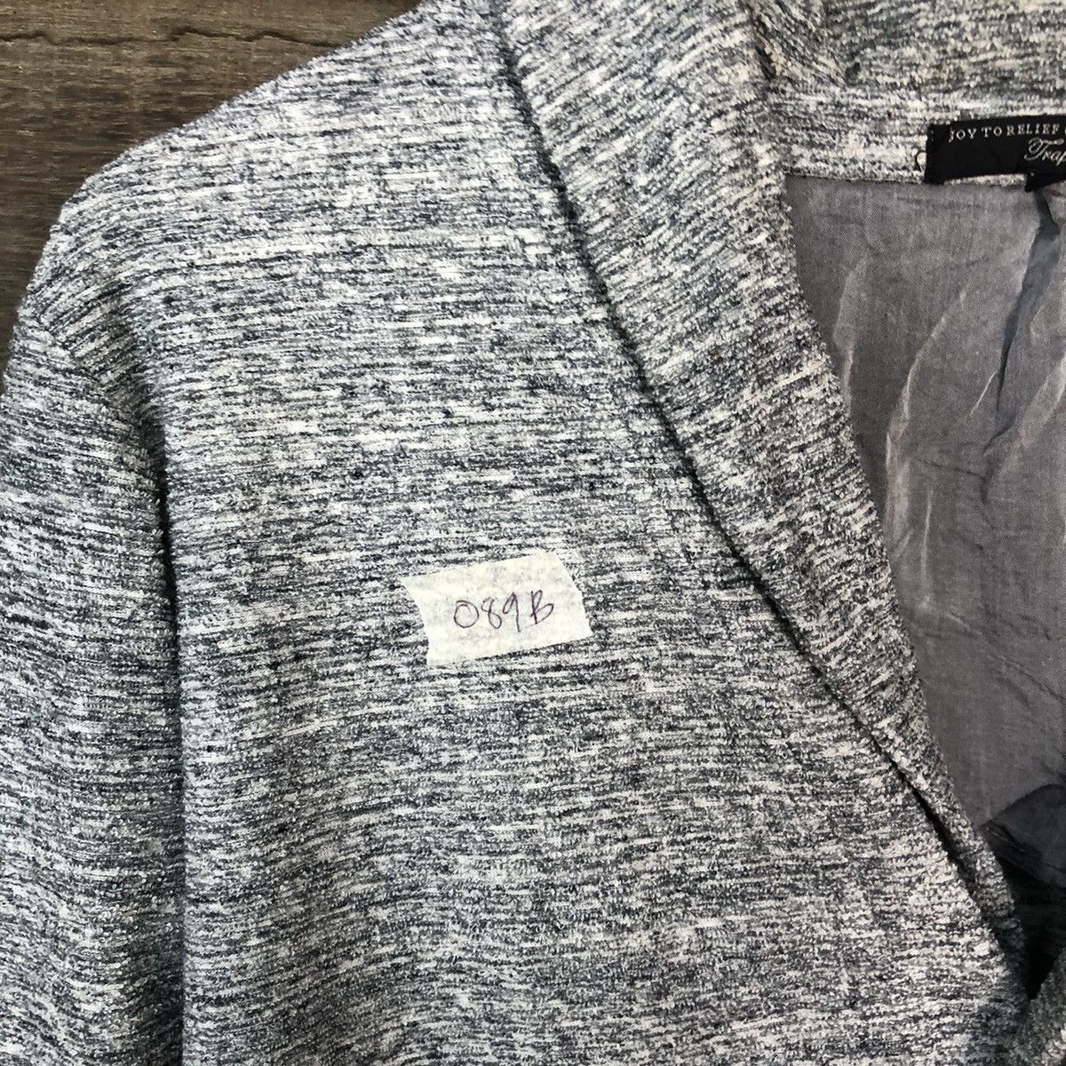 Japanese Brand Traply Grey japan knitwear Cardigan #089B Size US M / EU 48-50 / 2 - 6 Thumbnail