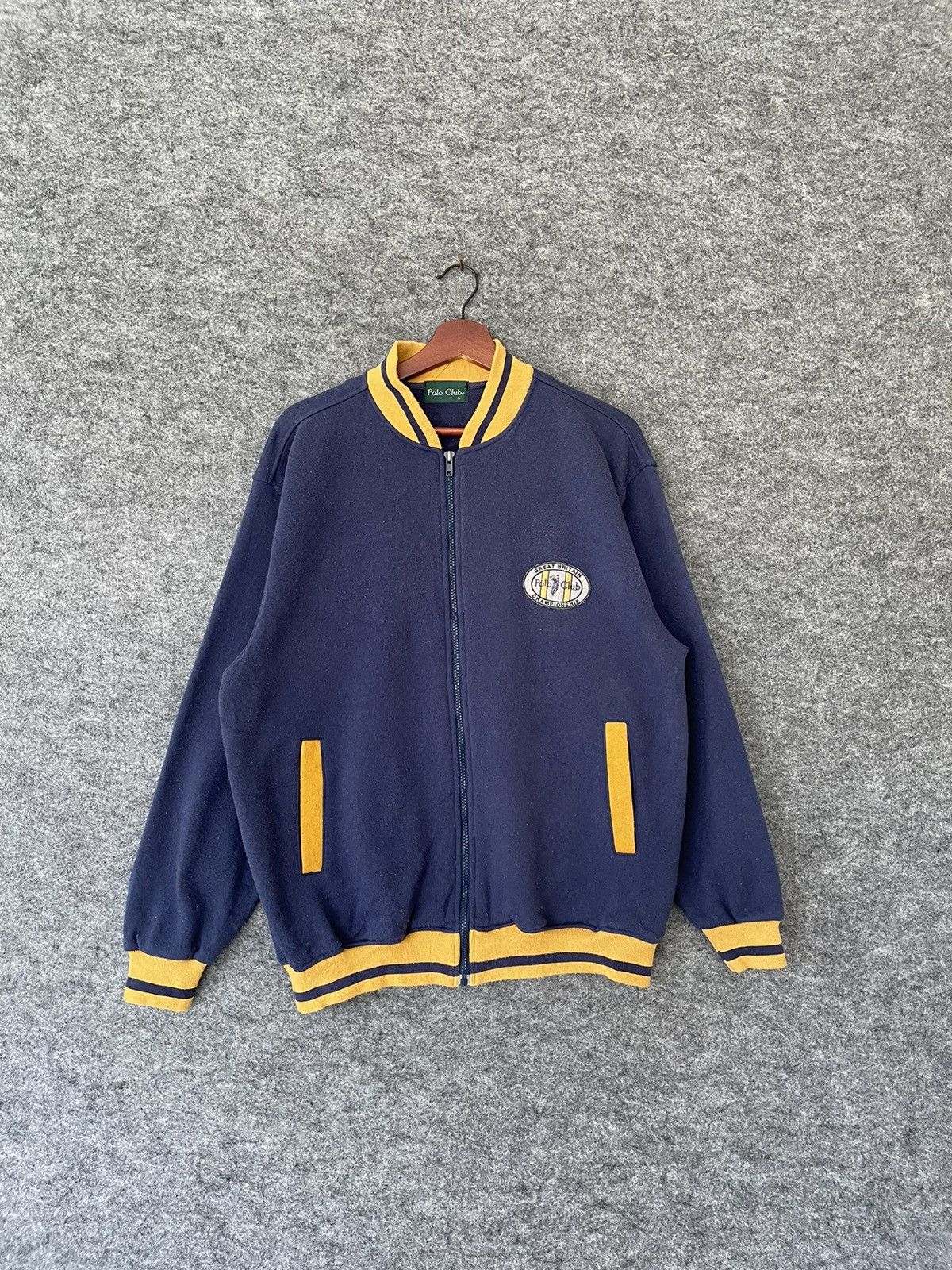Beverly Hills Polo Club × Vintage VINTAGE POLO CLUB OFFICIAL CHAMPIONSHIP ZIPPER JACKET Size US L / EU 52-54 / 3 - 3 Thumbnail