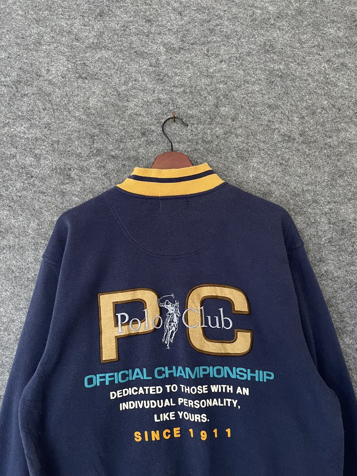 Beverly Hills Polo Club × Vintage VINTAGE POLO CLUB OFFICIAL CHAMPIONSHIP ZIPPER JACKET Size US L / EU 52-54 / 3 - 2 Thumbnail