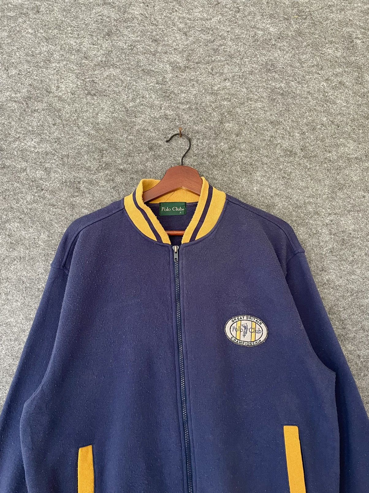 Beverly Hills Polo Club × Vintage VINTAGE POLO CLUB OFFICIAL CHAMPIONSHIP ZIPPER JACKET Size US L / EU 52-54 / 3 - 4 Thumbnail