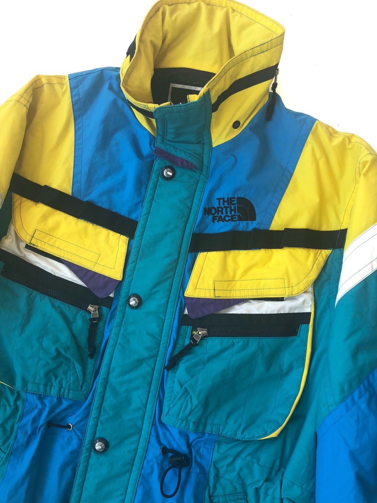 The North Face GRAIL🔥Beautiful 90s TNF Tactical Jacket Skiwear Size US L / EU 52-54 / 3 - 4 Thumbnail