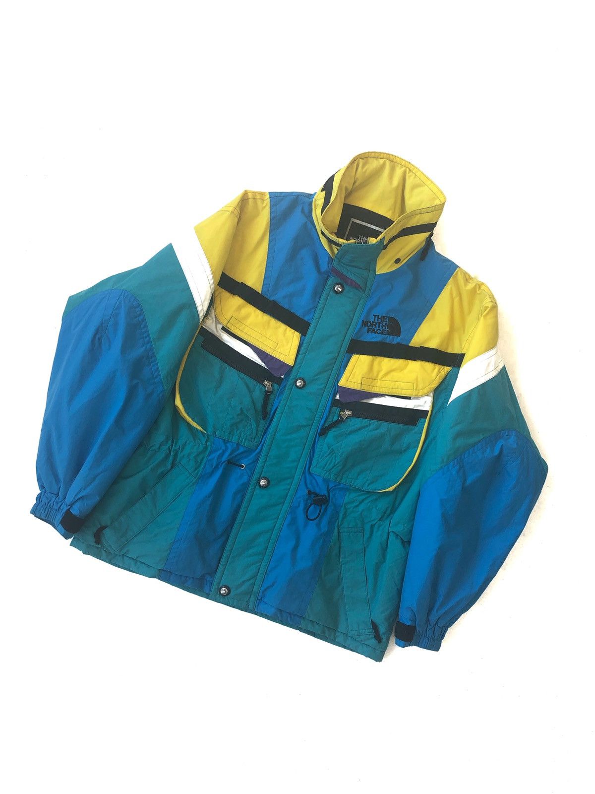The North Face GRAIL🔥Beautiful 90s TNF Tactical Jacket Skiwear Size US L / EU 52-54 / 3 - 2 Thumbnail