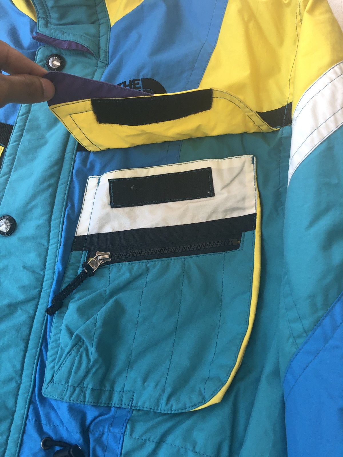 The North Face GRAIL🔥Beautiful 90s TNF Tactical Jacket Skiwear Size US L / EU 52-54 / 3 - 7 Thumbnail