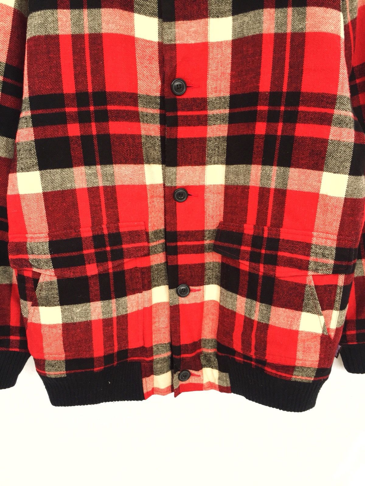 Woolrich Woolen Mills Woolrich 🇺🇸 Bondage Tartan Check O/S Wool Jacket Size US L / EU 52-54 / 3 - 3 Thumbnail