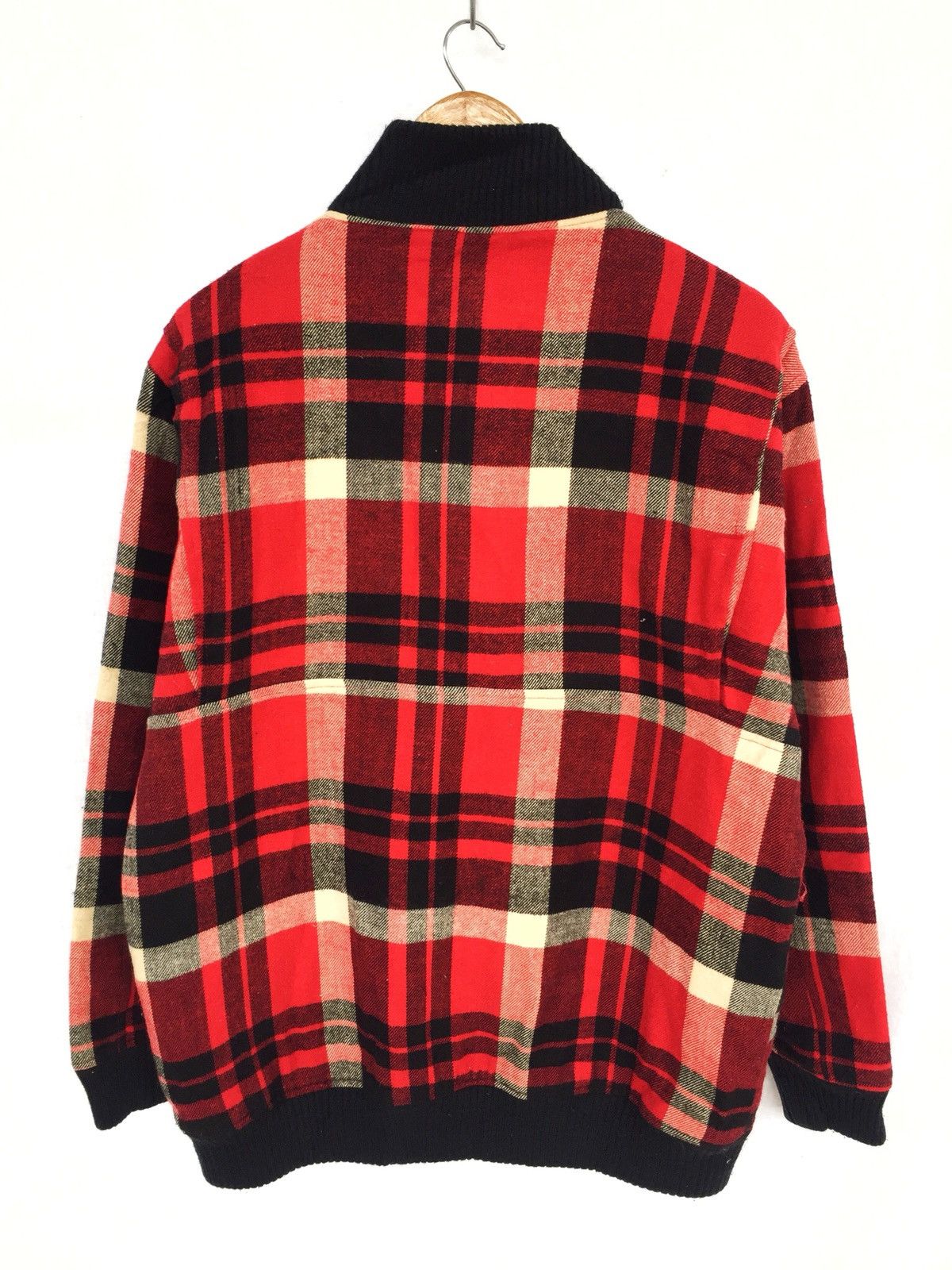 Woolrich Woolen Mills Woolrich 🇺🇸 Bondage Tartan Check O/S Wool Jacket Size US L / EU 52-54 / 3 - 5 Thumbnail