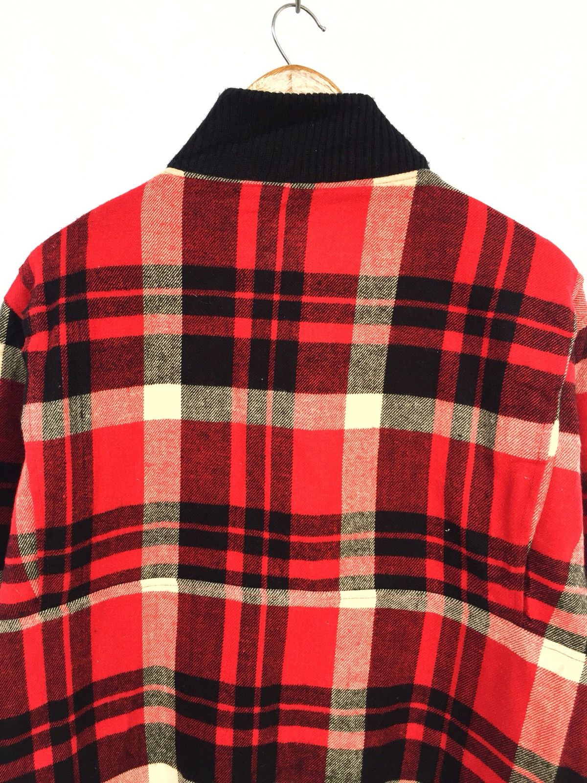 Woolrich Woolen Mills Woolrich 🇺🇸 Bondage Tartan Check O/S Wool Jacket Size US L / EU 52-54 / 3 - 6 Thumbnail