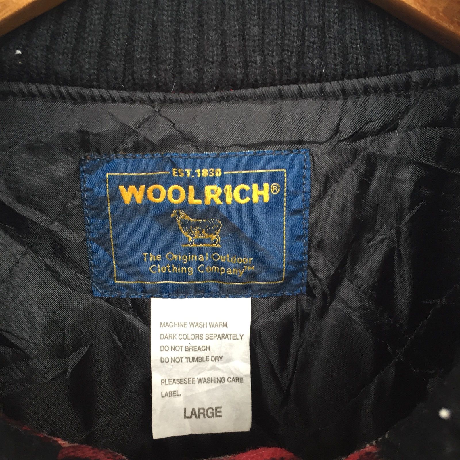 Woolrich Woolen Mills Woolrich 🇺🇸 Bondage Tartan Check O/S Wool Jacket Size US L / EU 52-54 / 3 - 8 Thumbnail