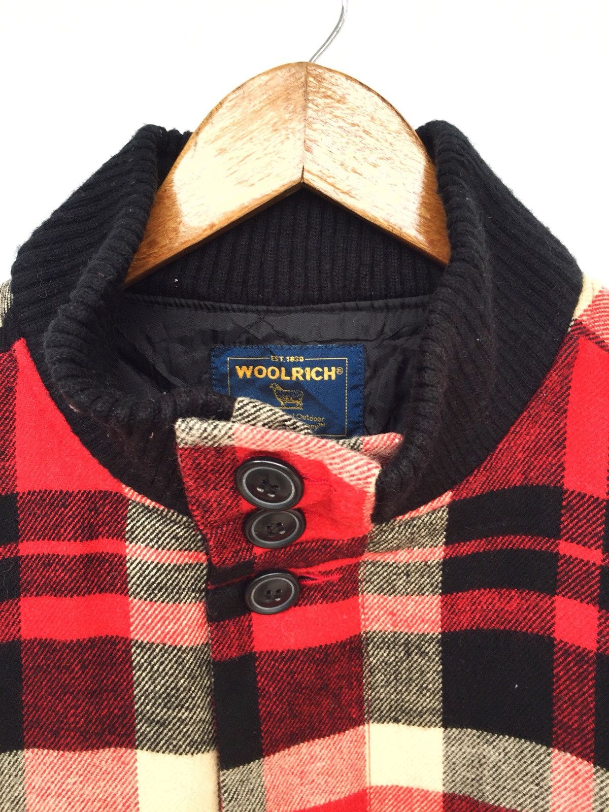 Woolrich Woolen Mills Woolrich 🇺🇸 Bondage Tartan Check O/S Wool Jacket Size US L / EU 52-54 / 3 - 4 Thumbnail