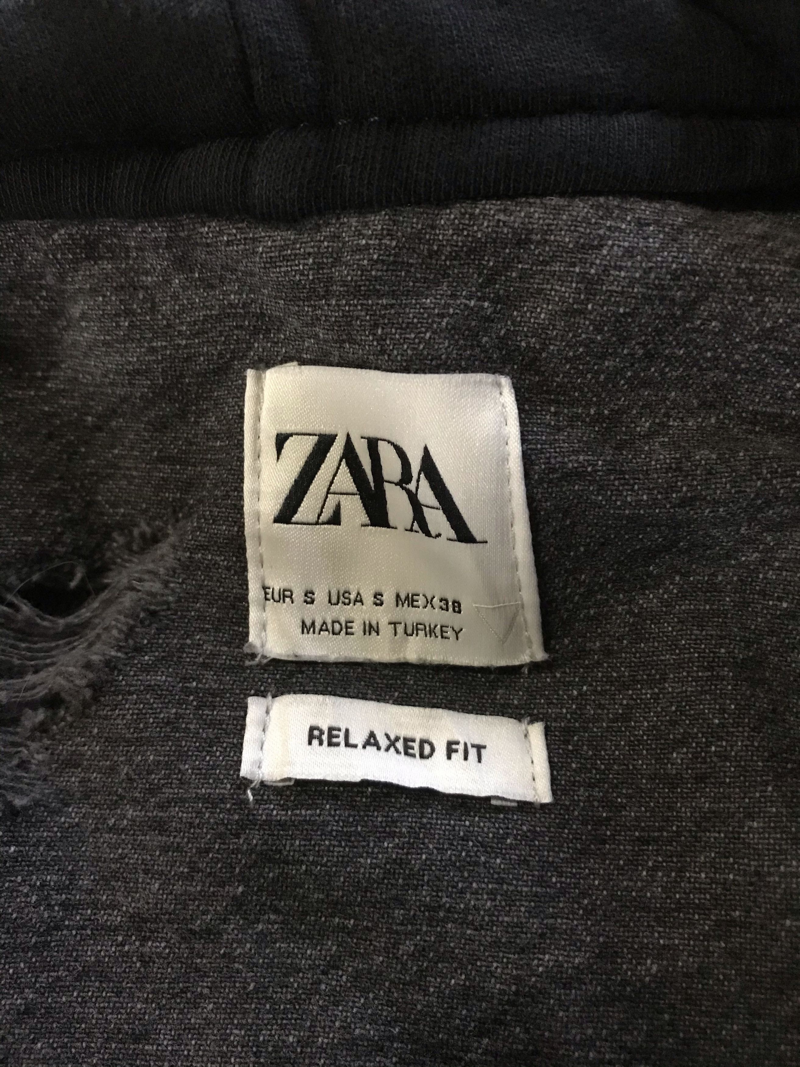 Zara Zara distressed style denim jacket Size S / US 4 / IT 40 - 4 Thumbnail