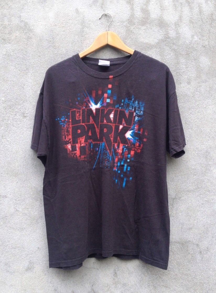 image of Band Tees Linkin Park Band T Shirt Size XL in Black, Men's