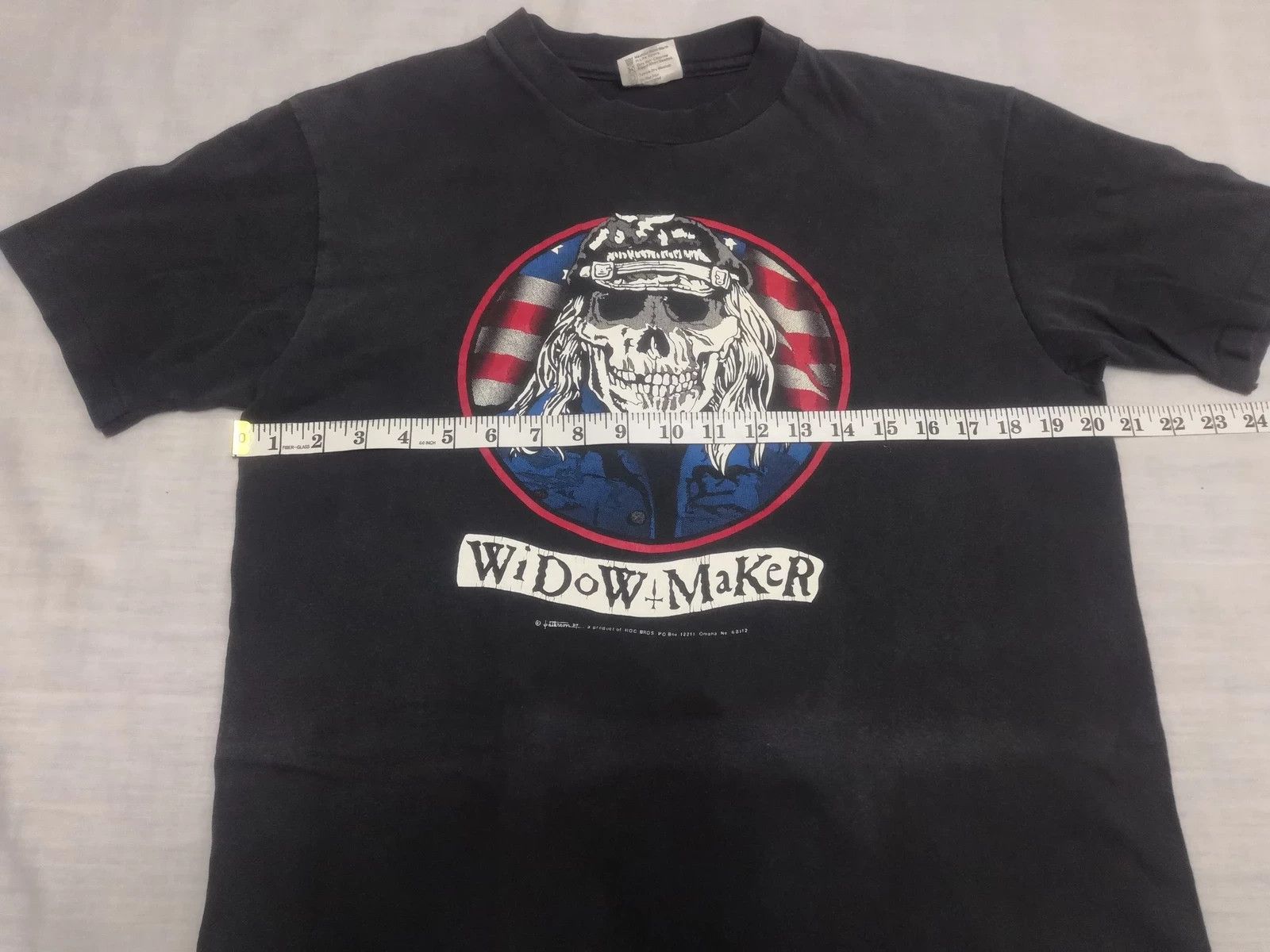 Band Tees × Vintage Vintage Widowmaker Survivor Daytona Shirt Band Motorcycle Size US L / EU 52-54 / 3 - 6 Thumbnail