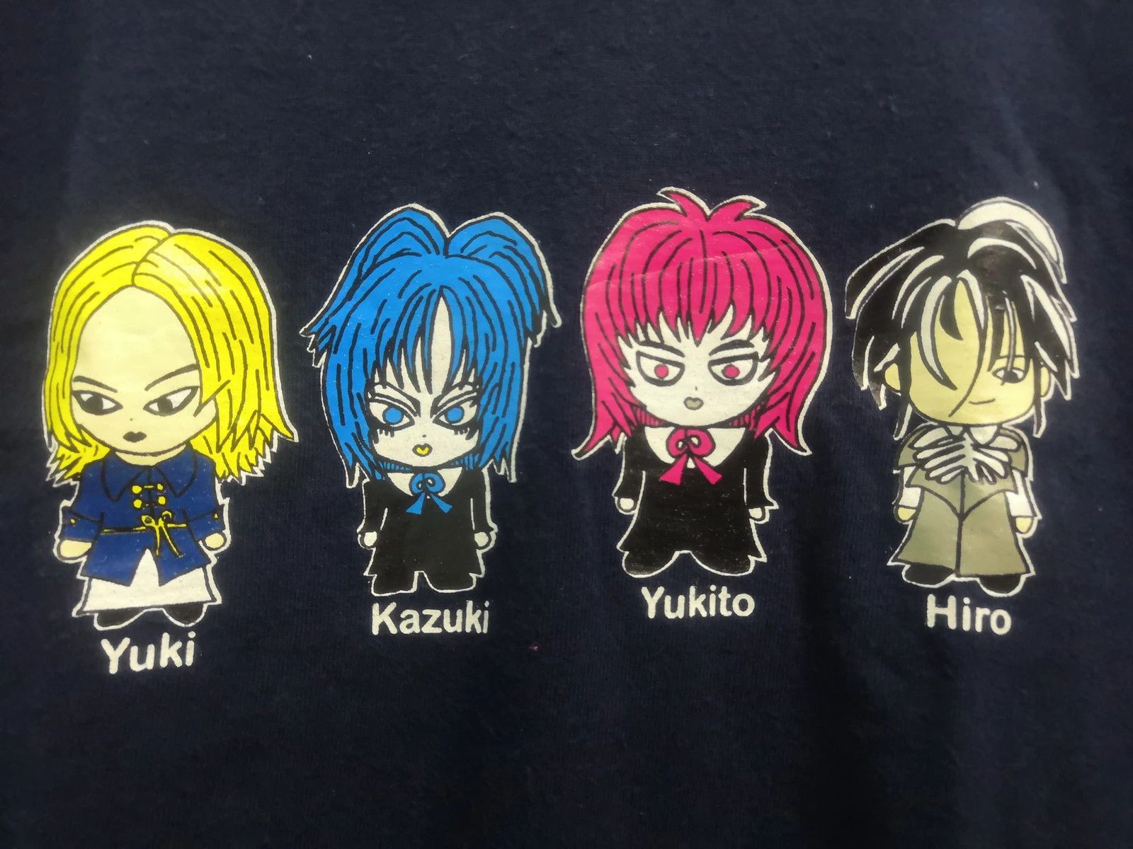 Band Tees × Vintage Vintage 90s Raphael Japan Rock T shirt RIP Kazuki Size US XXS / EU 40 - 1 Thumbnail