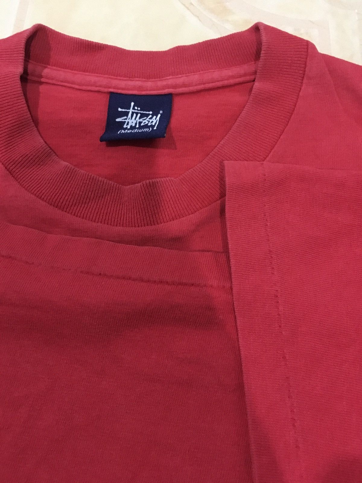 Stussy × Vintage Vintage stussy x eight ball skateboard tee Size US M / EU 48-50 / 2 - 8 Thumbnail