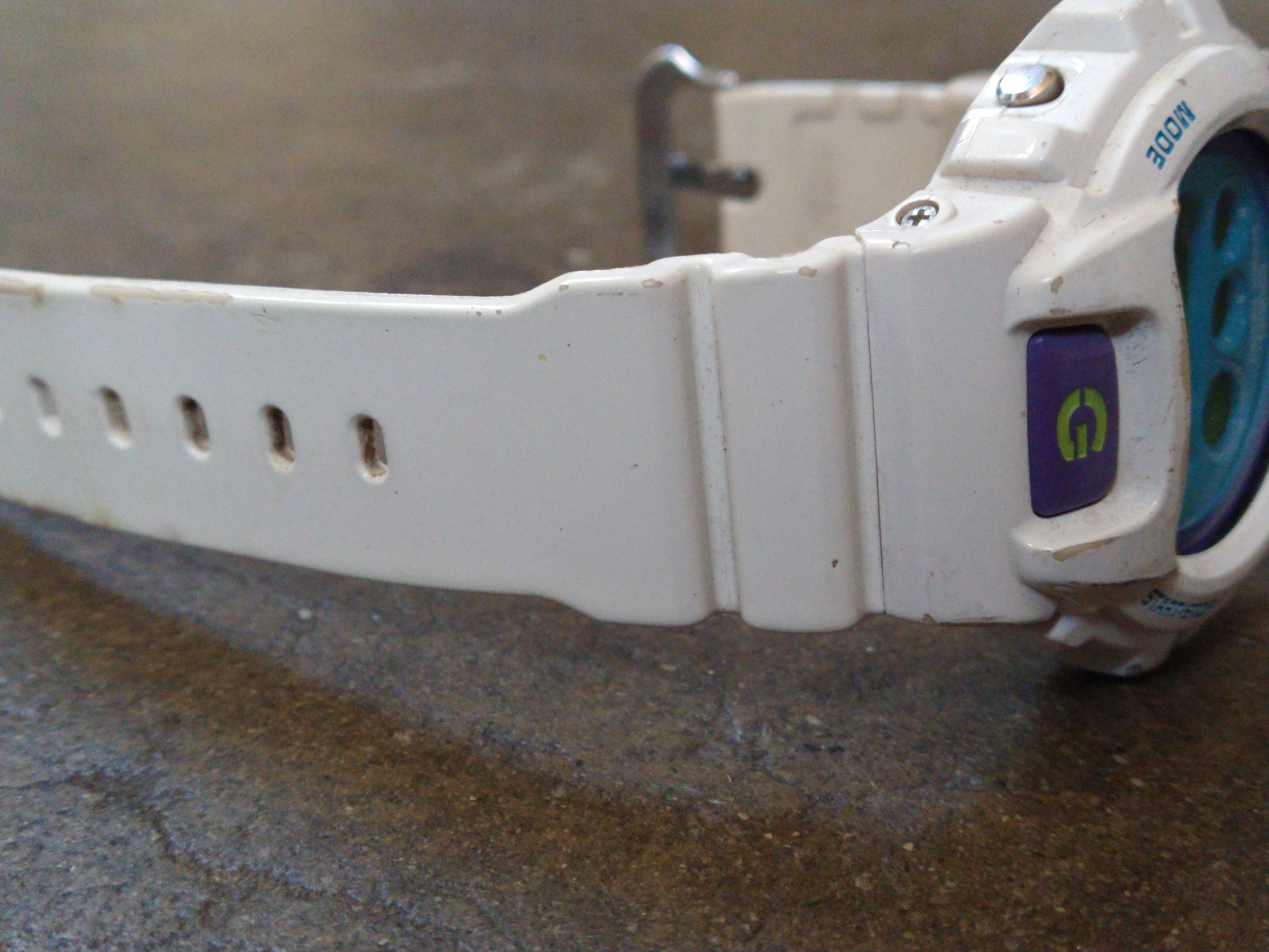 Casio × G Shock Casio G-Shock DW-6900-CS-7 White Watch Green Purple Blue Size ONE SIZE - 11 Thumbnail