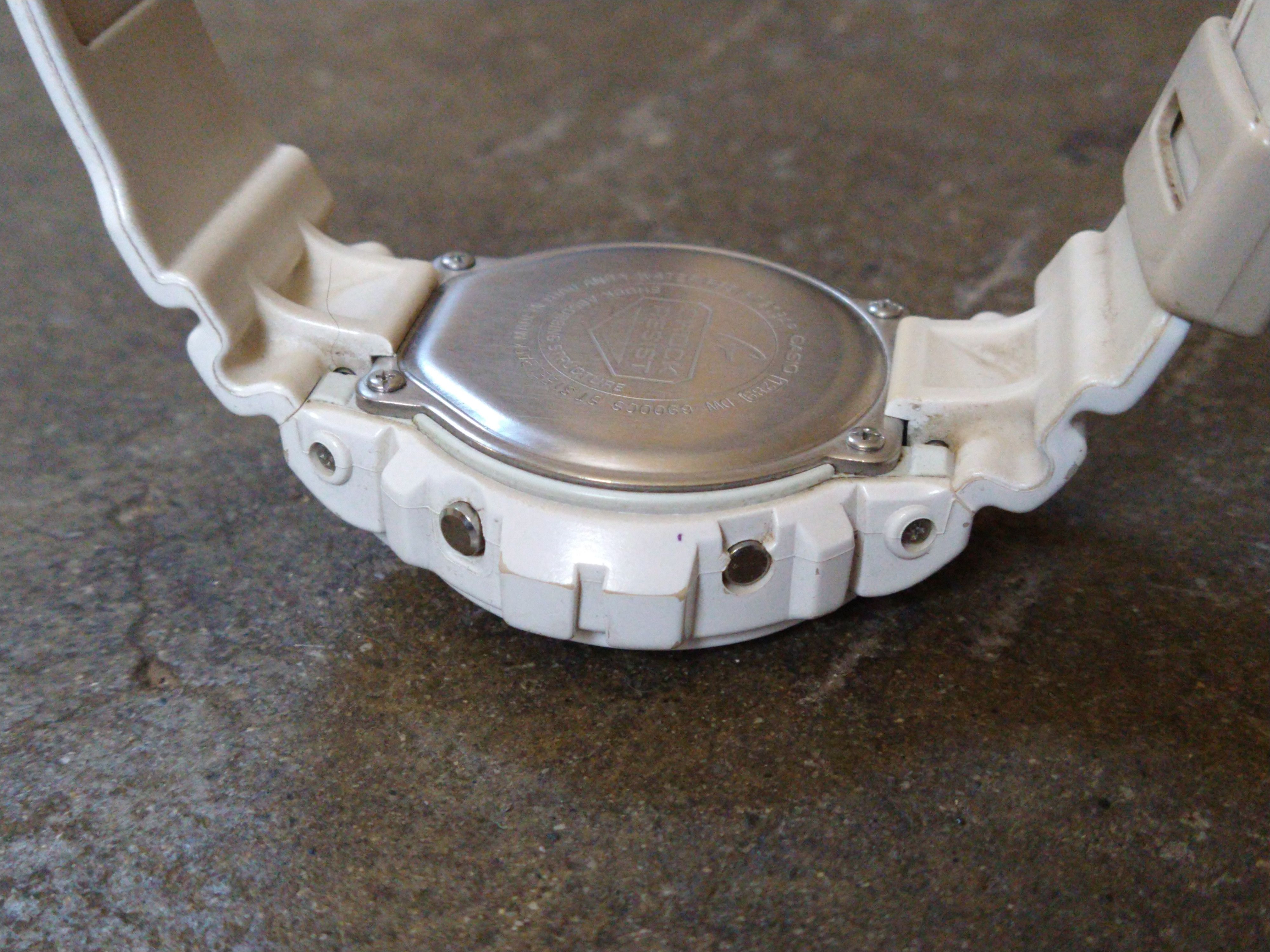 Casio × G Shock Casio G-Shock DW-6900-CS-7 White Watch Green Purple Blue Size ONE SIZE - 6 Thumbnail