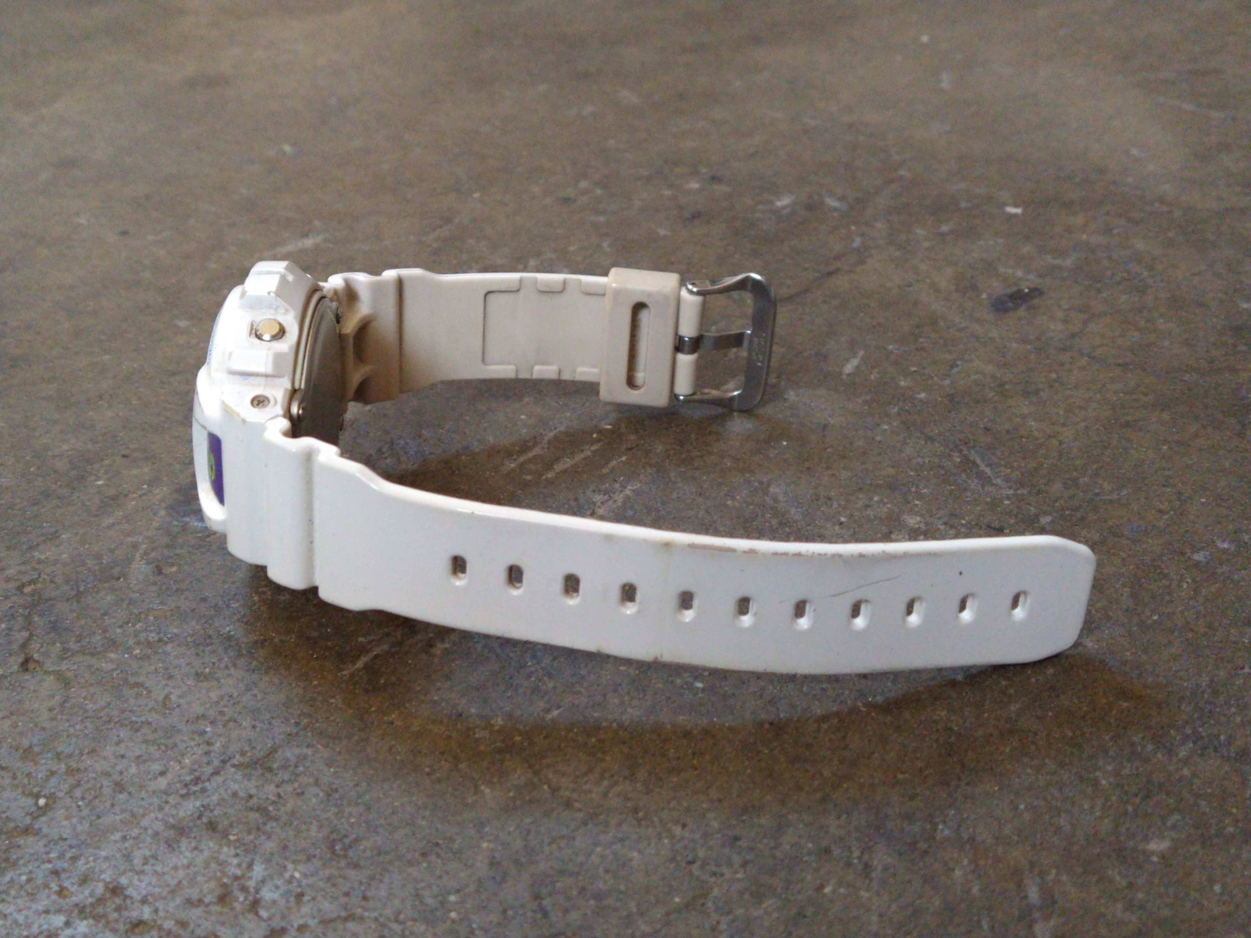 Casio × G Shock Casio G-Shock DW-6900-CS-7 White Watch Green Purple Blue Size ONE SIZE - 10 Thumbnail