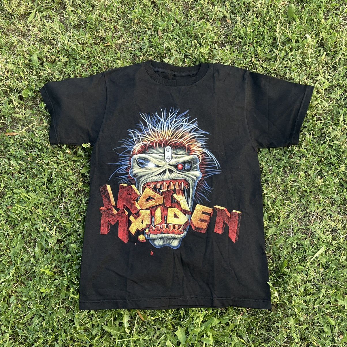 Vintage Vintage Y2K Iron Maiden Graphic Tee Band Punk Streetwear M Size US M / EU 48-50 / 2 - 1 Thumbnail