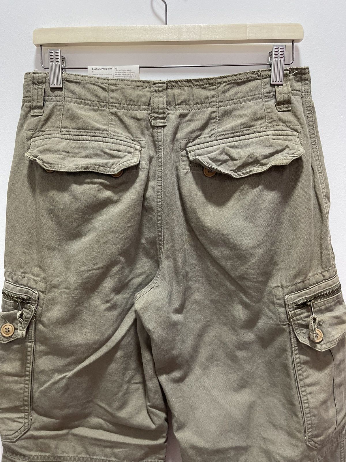 Japanese Brand × Vintage JAPANESE BERNINI BAGGY STYLE CARPENTER CARGO PANTS Size US 30 / EU 46 - 11 Thumbnail