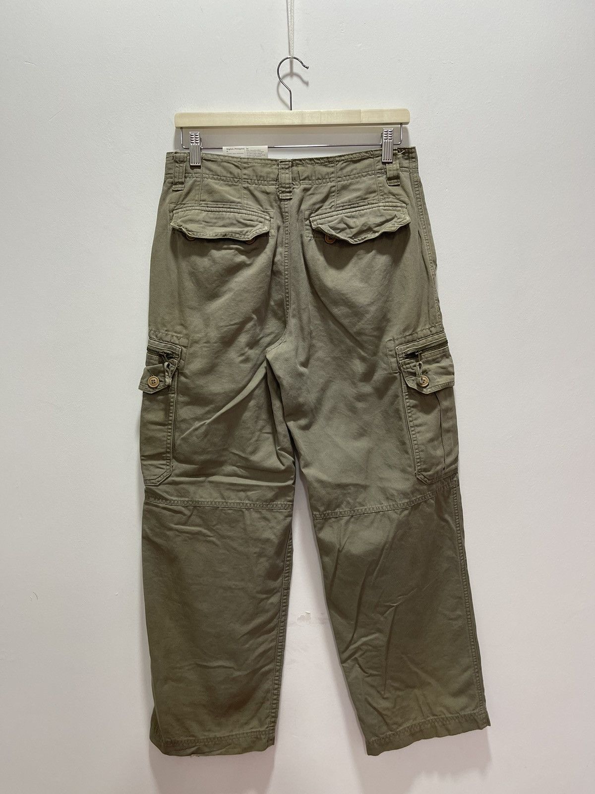 Japanese Brand × Vintage JAPANESE BERNINI BAGGY STYLE CARPENTER CARGO PANTS Size US 30 / EU 46 - 8 Thumbnail