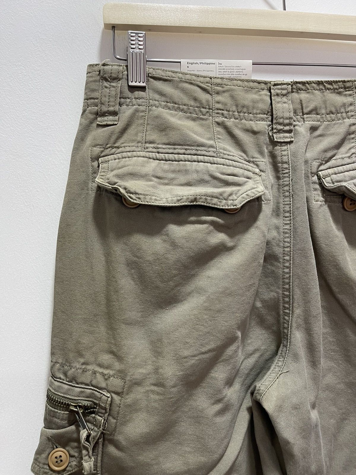 Japanese Brand × Vintage JAPANESE BERNINI BAGGY STYLE CARPENTER CARGO PANTS Size US 30 / EU 46 - 10 Thumbnail