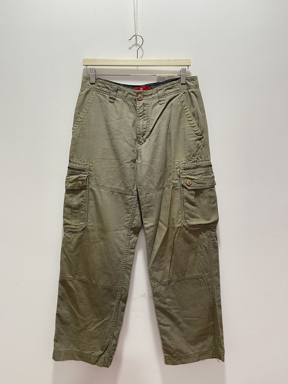 Japanese Brand × Vintage JAPANESE BERNINI BAGGY STYLE CARPENTER CARGO PANTS Size US 30 / EU 46 - 1 Thumbnail